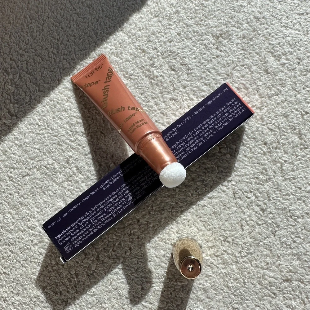 NIB Tarte Blush Tape Liquid Blush - Peach